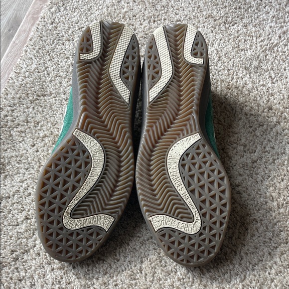 adidas Puig Dark Green/Ivory Gum Skateboard Shoes Sneakers Mens Size 10.5 - Picture 4 of 4